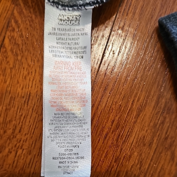 Mickey Mouse Gray Hoodie - Picture 4 of 7